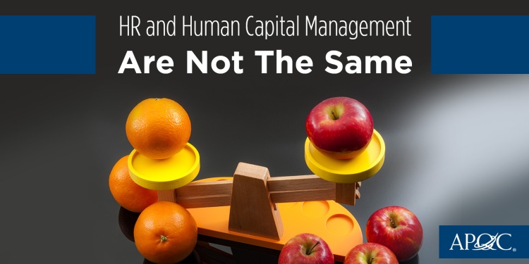 What Is the Difference Between HR and Human Capital Management?